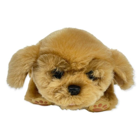 Little Live Pets Snuggles My Dream Puppy Interactive Dog Toy Plush Golden Tan - Picture 1 of 9